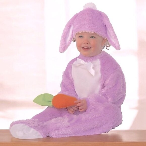 Rubie's Other - Rubie's Bunny Costume Lavender Purple White Halloween Baby Infant 6-12 months